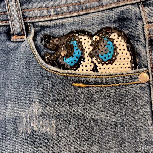 Only| Sequin Skinny Jeans - Picture 5 of 8